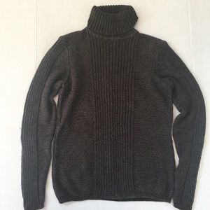 Sundance Dark Brown Turtleneck Sweater